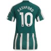 Maglia ufficiale Manchester United Rashford 10 Trasferta 2023-24 per Donna